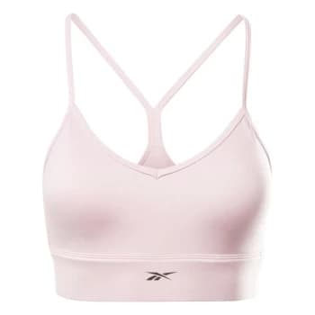 Reebok WOR Cut Out Back Bra Ladies - Frost Berry