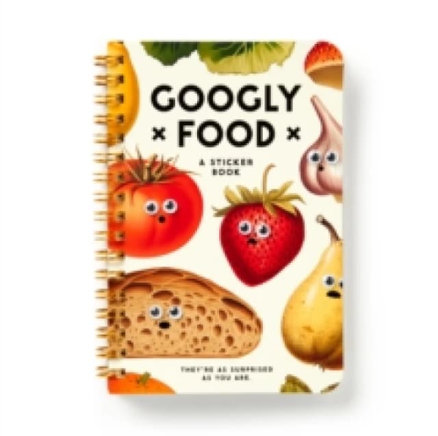 Googly Food Sticker Book. Other printed item. By Brass Monkey, Galison Books