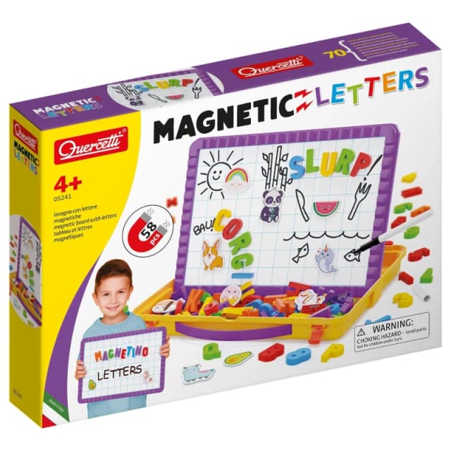 Quercetti Magnetino Letters Pre-School Toys One Size Multi 42084299000