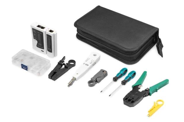 Digitus DN-94027 Network tool kit for CAT 5e CAT 6 CAT 7 installat... DN-94027