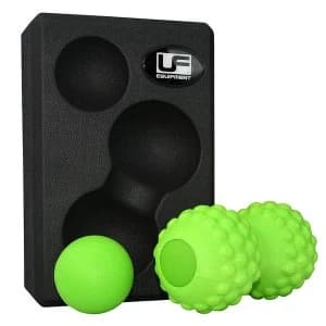 Urban Fitness 3 in 1 Massage Kit Black/Green