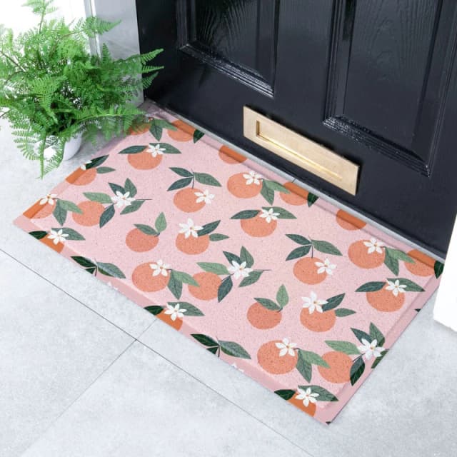 Native Natural Oranges Outdoor & Indoor Doormat (70 X 40Cm)