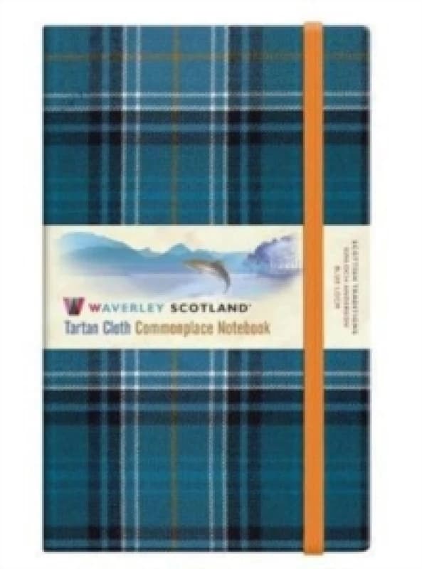 Blue Loch Waverley Tartan Notebook/Journal: Large: 21 x 13cm Hardback