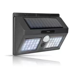Lyyt LED 40 LED Solar IP44 Security Light Daylight Black