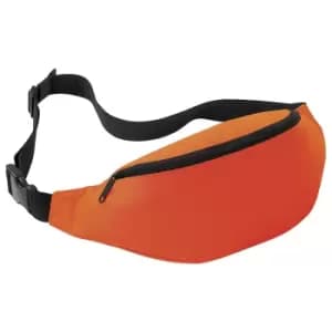 Bagbase Adjustable Belt Bag (2.5 Litres) (One Size) (Orange)