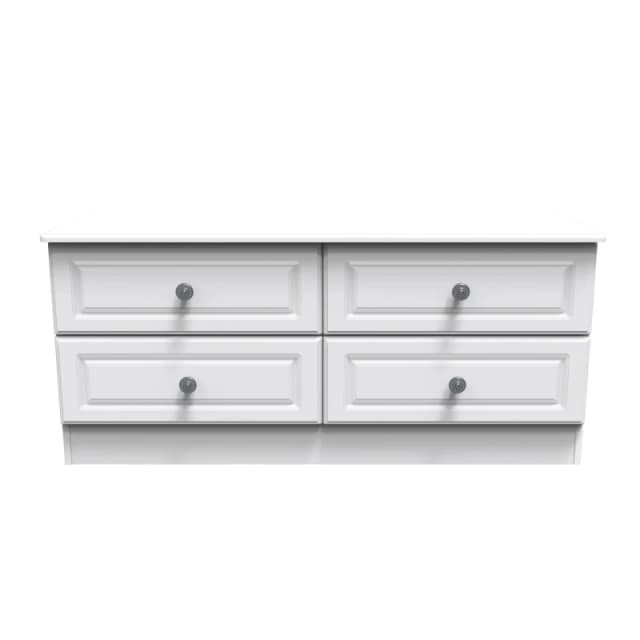 Ready Assembled 2 U Kendal 4 Drawer Bed Box (Ready Assembled) White
