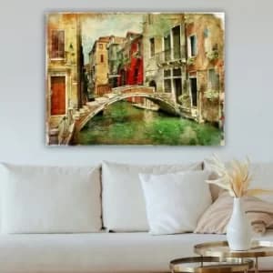113049277_70100 Multicolor Decorative Canvas Painting