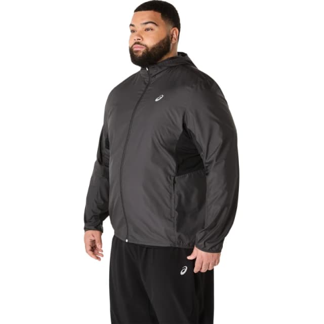 Asics Core Jacket Running Mens Black male X Large