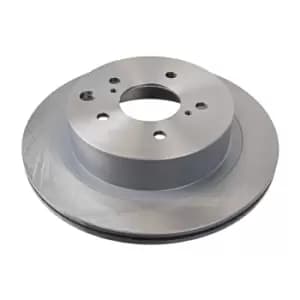 Blue Print Pair of Internally Vented Painted Brake Disc Rotor ADN14353 fits REAR