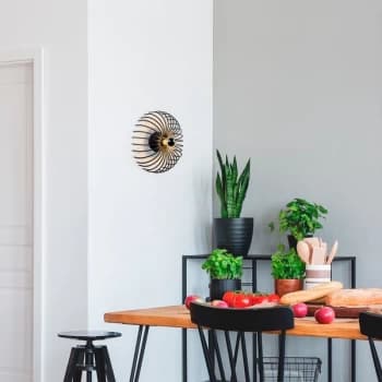 Aspendos - N-645 Black Wall Lamp