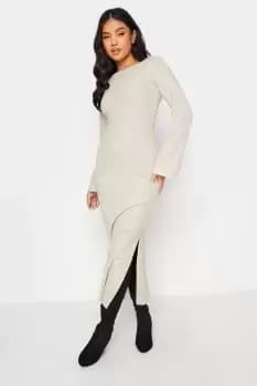 Petite Twist Back Midi Dress