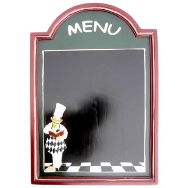 Minster Chef Menu Blackboard - L3 X W40 X H60 Cm