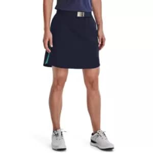 Under Armour Womens Links Woven Skort Midnight Navy US10