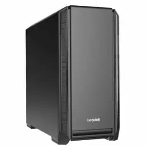 Be Quiet! Silent Base 601 Gaming Case, E-ATX, No PSU, 2 x Pure Wings 2 Fans, PSU Shroud, Black