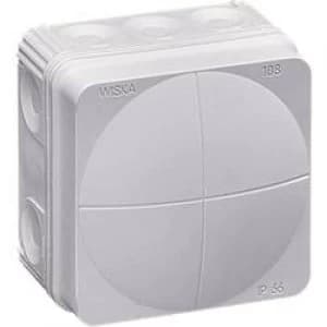 Junction box L x W x H 76 x 76 x 51mm Wiska 10060522 Grey RA