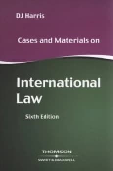 Cases and Materials on International Law by D. J Harris Paperback