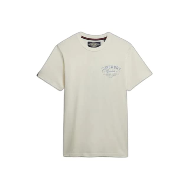 Superdry T-Shirt Superdry Lo-fi Dockside Blanc Male M
