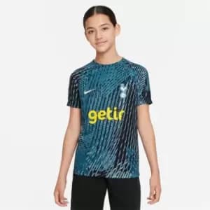 Nike Tottenham Hotspur Pre Match Top 2022/2023 Juniors - Blue