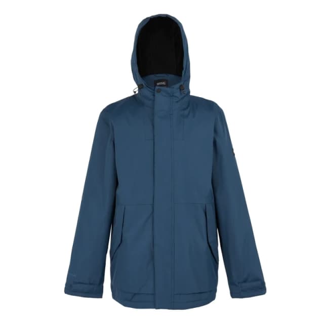 Hooded waterproof jacket Regatta Sterlings IV Bleu Male 2XL