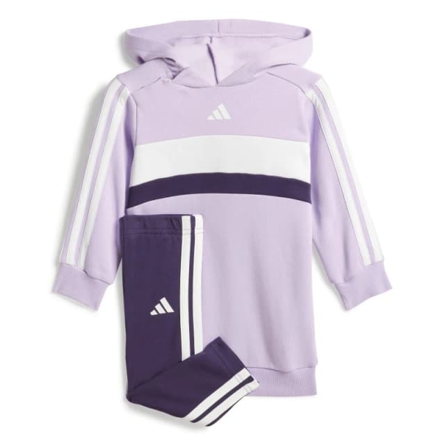 adidas Kids Fleece Tracksuit Plum/Black male 3-6 Months