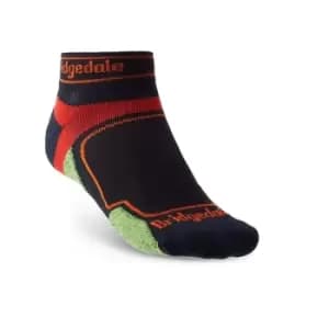 Bridgedale TRAIL RUN Ultralight T2 Coolmax Sport Low Mens - Large Navy