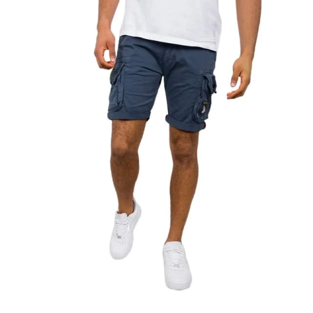 alpha industries Short Alpha Industries Crew Patch Bleu Male 31