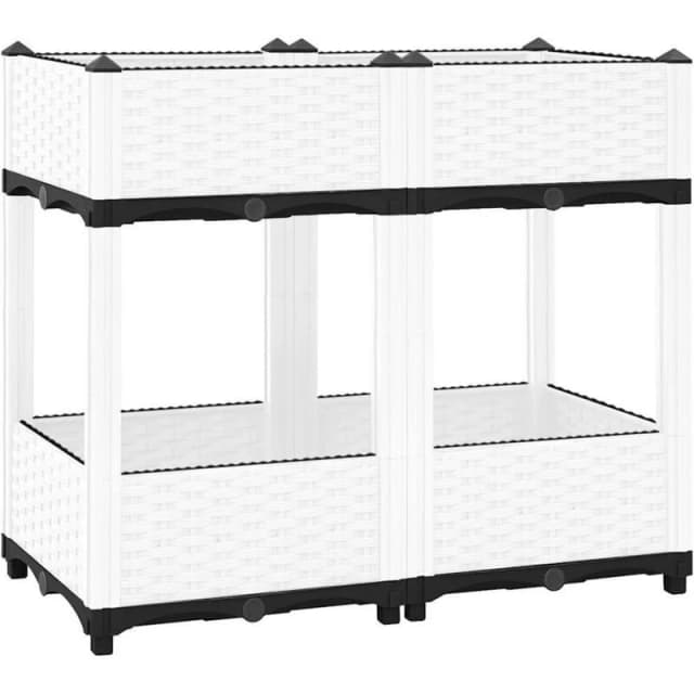 VIDAXL Raised Bed 80x40x71cm Polypropylene Vidaxl 8720845672034