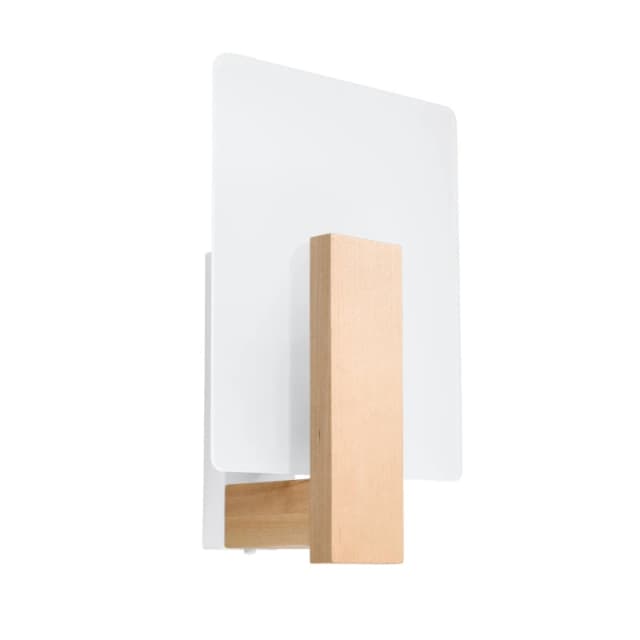 SOLLUX Lappo wall lamp in natural wood SOL-SL.1094