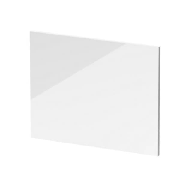 Balterley L Shape Shower Bath MDF End Panel Gloss White 700mm White unisex
