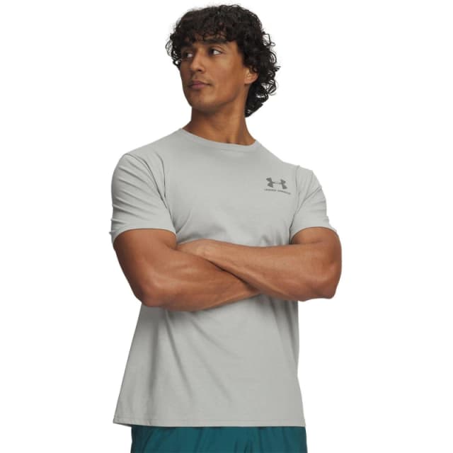 Jersey Under Armour Left Chest Logo Gris Male L