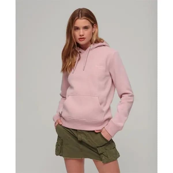 Superdry Ess Log Hdy Ld00 OTH Hoodies 8 (XS) Pink 67743106310