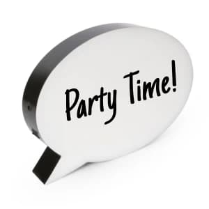 Robert Dyas Speech Bubble LED Light Box