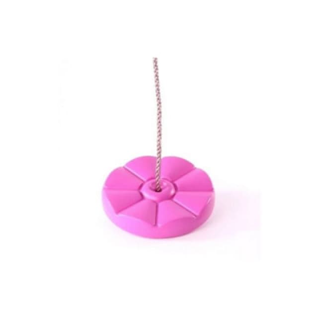 Rebo Child's Button Swing Seat - Pink