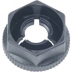 PB Fastener KN40 Plug in Nut Black x H 9.4mm x 4.7mm