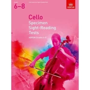 Cello Specimen Sight-Reading Tests, ABRSM Grades 6-8 from 2012 Sheet music 2011