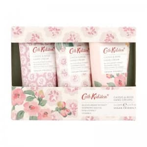 Cath Kidston Cassis & Rose Hand Cream Trio 3 x 30ml