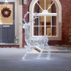 The Winter Workshop - Eyal The 140Cm Spun Acrylic Christmas Reindeer
