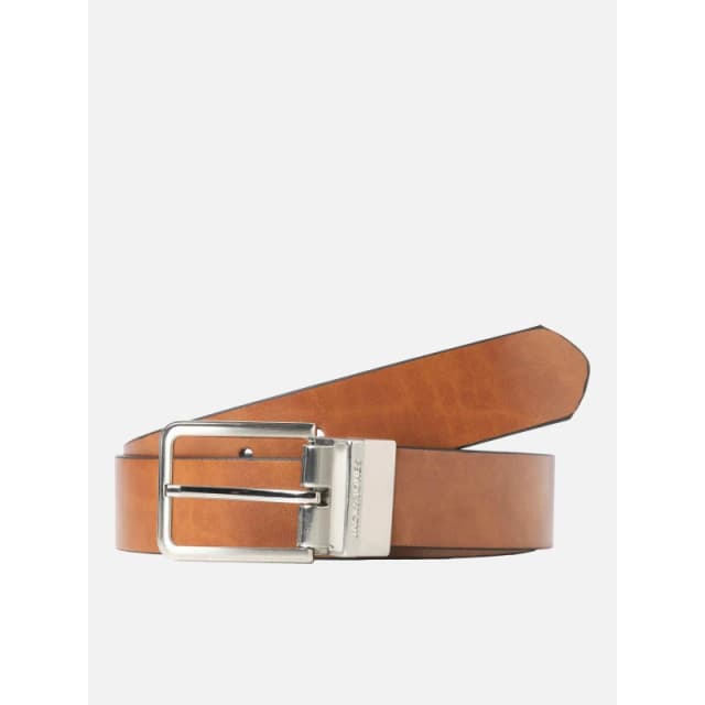 Jack and Jones Garda Reversible Belt Mens Cognac male 90