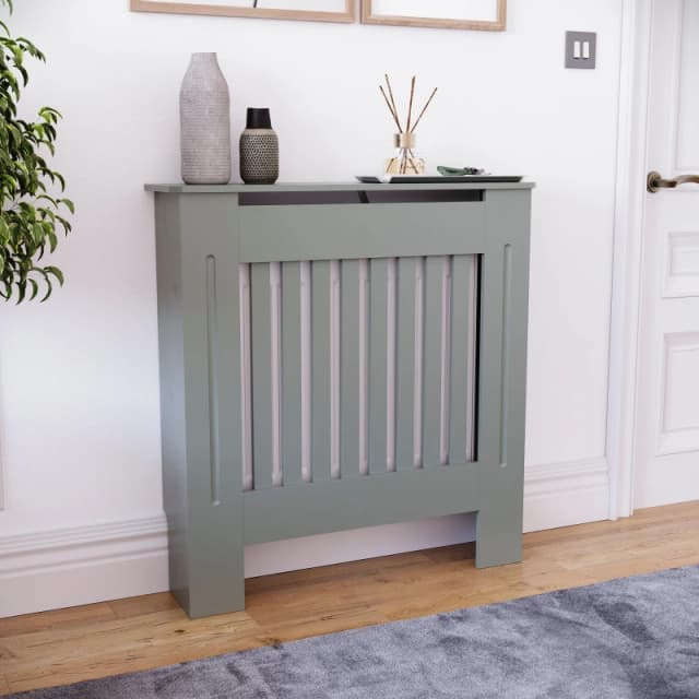 Lassic Vida Designs Chelsea Radiator Cover, Small Grey unisex Small