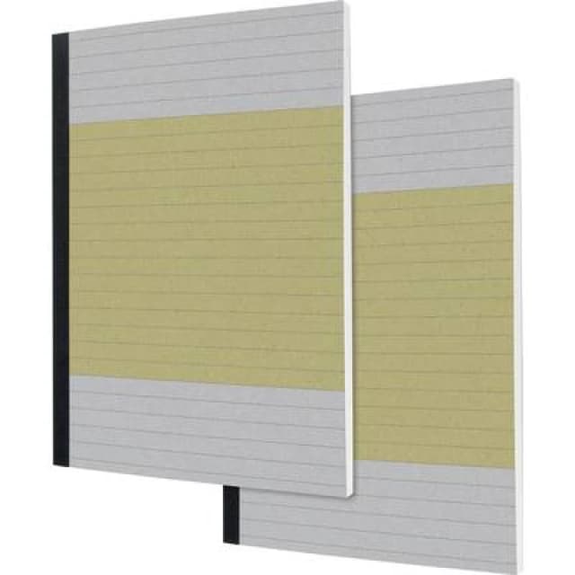 Sigel Sigel SN100 Notebook Ruled Yellow No. of sheets: 100 A5 2 pieces. SN100