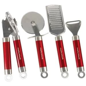 Morphy Richards 4 Piece Gadget Set - Red