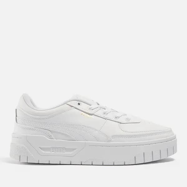 Puma Cali Dream Leather Trainers - UK 3 White Trainers female 392730-01 3
