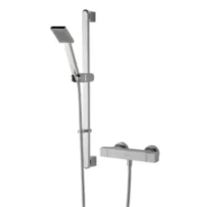 Bristan Quadrato Thermostatic Bar Mixer Shower QD SHXSMFF C - 219329