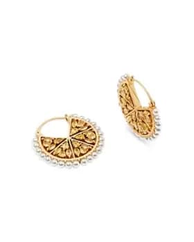 kate spade new york Fresh Squeeze Hoop Earrings