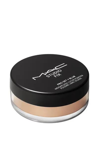 MAC Cosmetics Studio Fix Pro Set + Blur Weightless Loose Powder Medium Deep