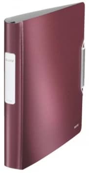 Leitz Active Style SoftClick 4-D Binder A4 30mm Red PK5