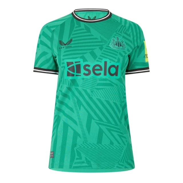 Castore Castore NUFCPASsShir GolfGrn/Caviar female 8 (XS)