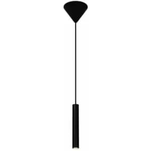 Nordlux Omari LED Dimmable Slim Pendant Ceiling Light Black, 2700K