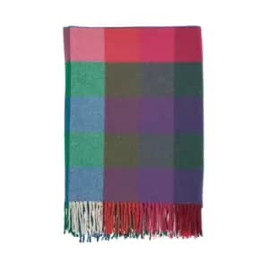 Joules Chatsworth Check Throw, Multi