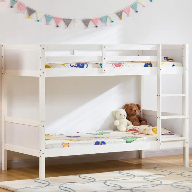 Lassic Junior Vida Gemini Detachable Bunk Bed White unisex One Size